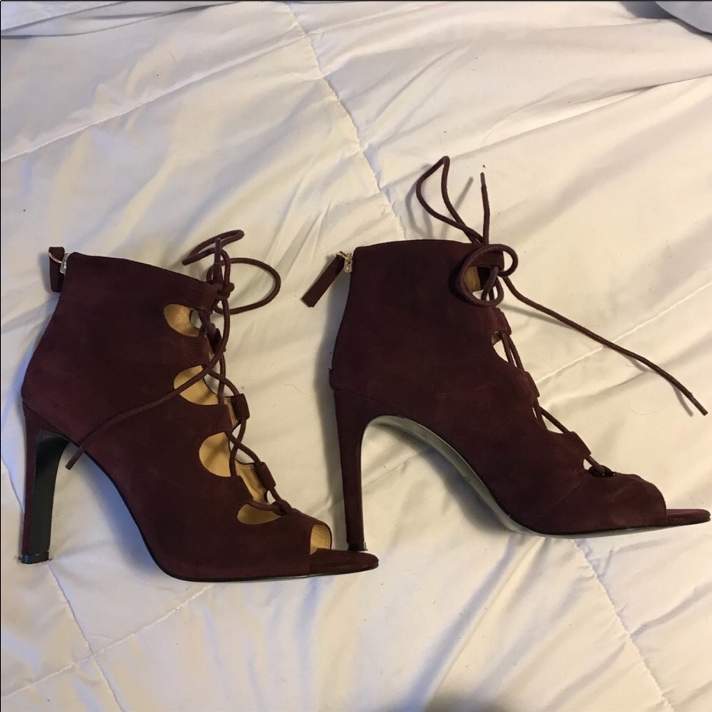 Nine West Lace Up Heels
